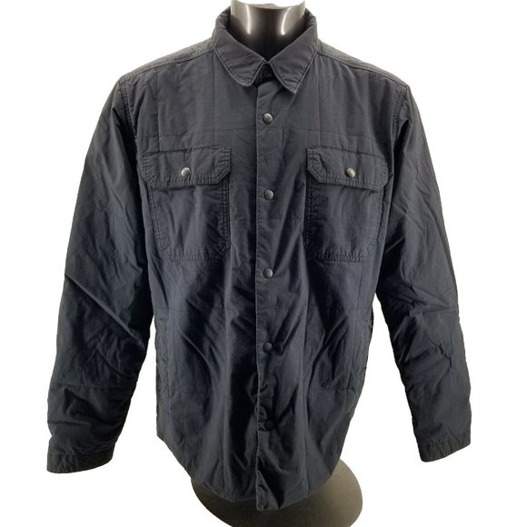 Mountain Hardwear Trekkin Insulated Mens Shirt Jacket BlueMens ShacketSz XL
